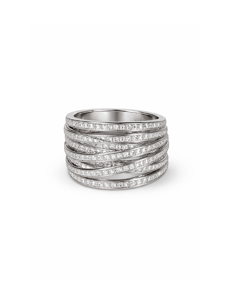 Anillo Eternity Band Plateado Ref. J85