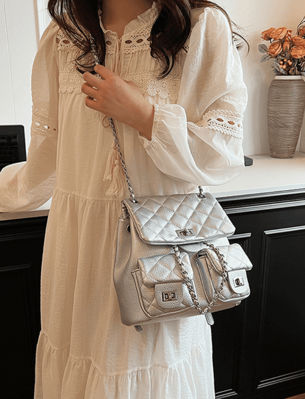 Morral Glamouroso Plateado Ref. M765