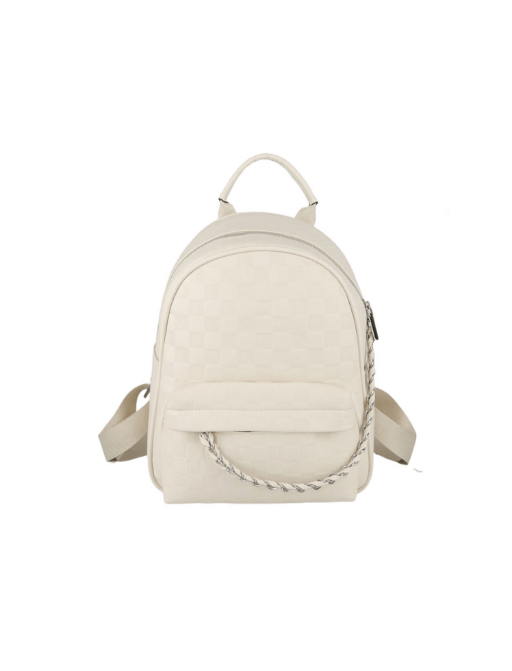 Morral Woven Backpack Blanco Ref. M794
