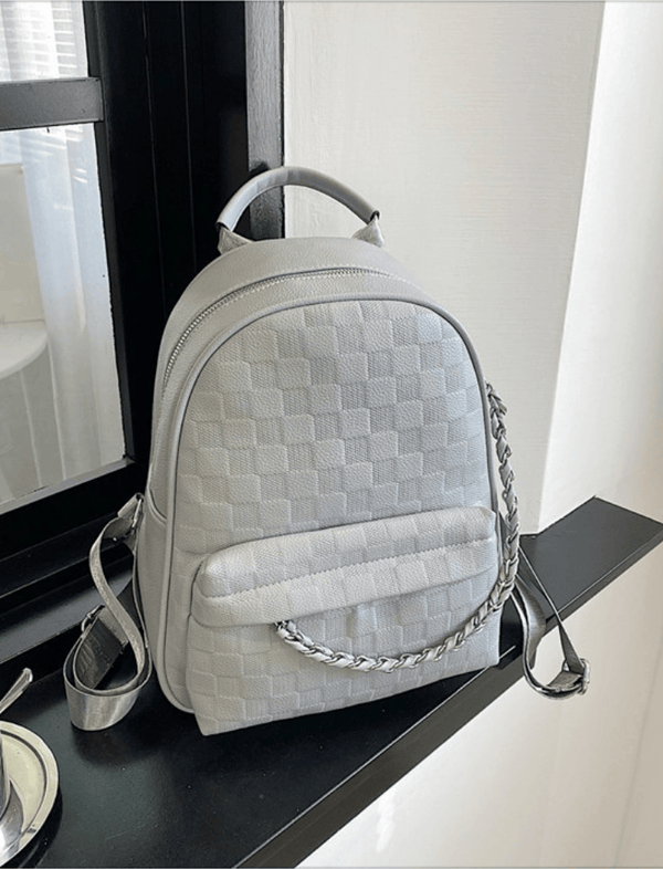 Morral Woven Backpack Gris Ref. M794