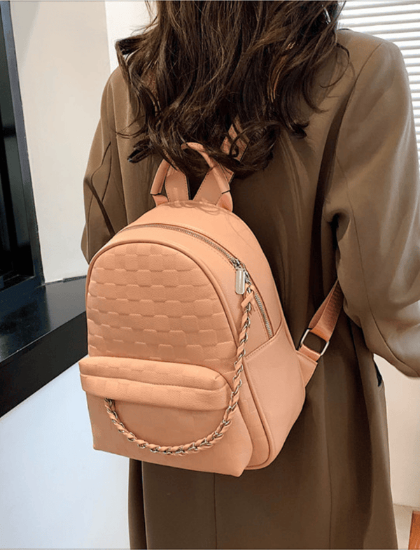 Morral Woven Backpack Rosa Ref. M794