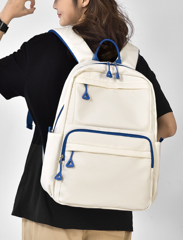 Morral Urbano Blanco/Azul Ref. M810