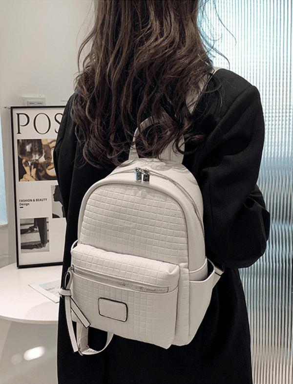 Morral Texturizado Blanco Ref. M814