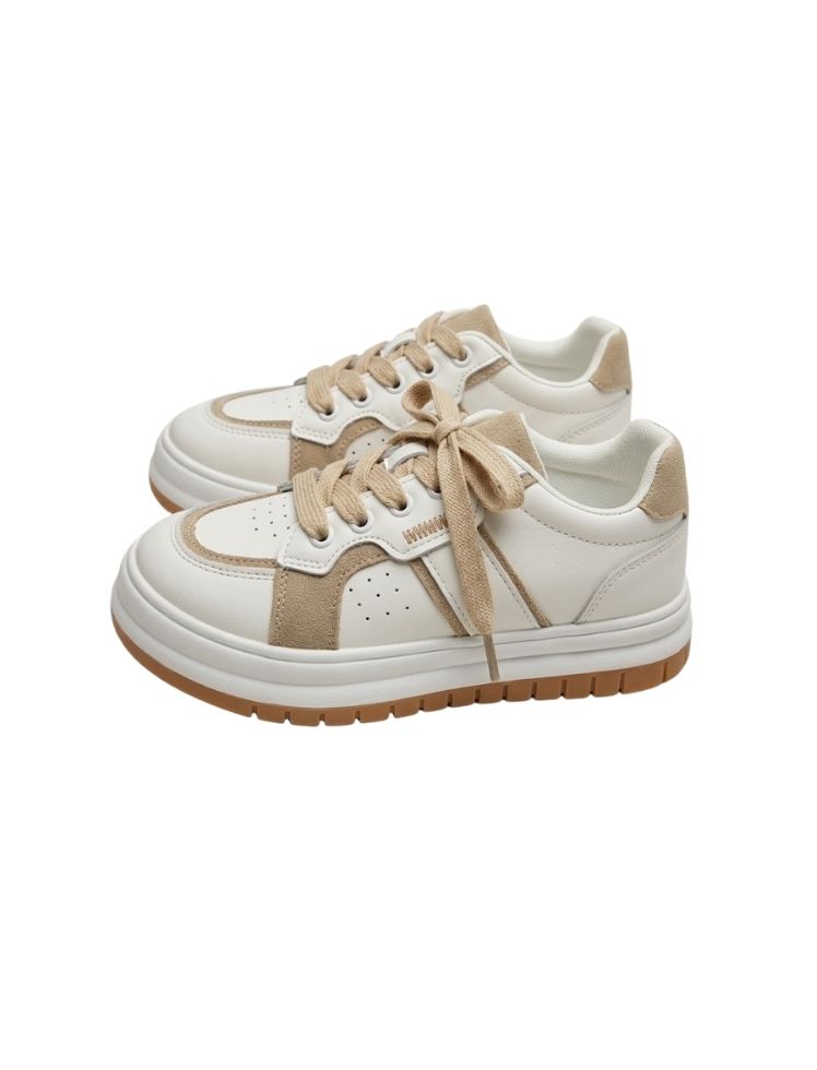 Tenis Little Step Blanco/Khaki Ref. MAT45