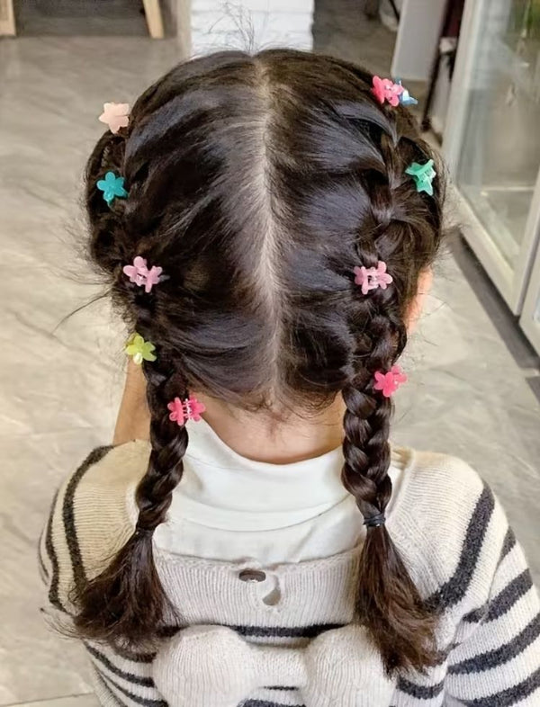 Pinzas Mini Flores Multicolor Ref. MAT51