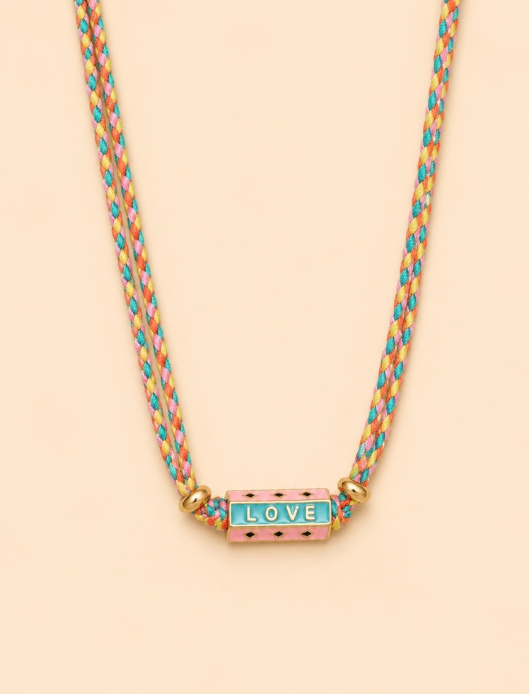 Collar Dream Chaser Naranja/Azul Ref. N-17