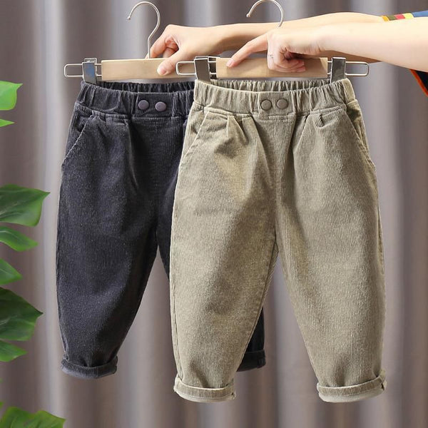 PANTALON 2 BOTONES NEGRO
