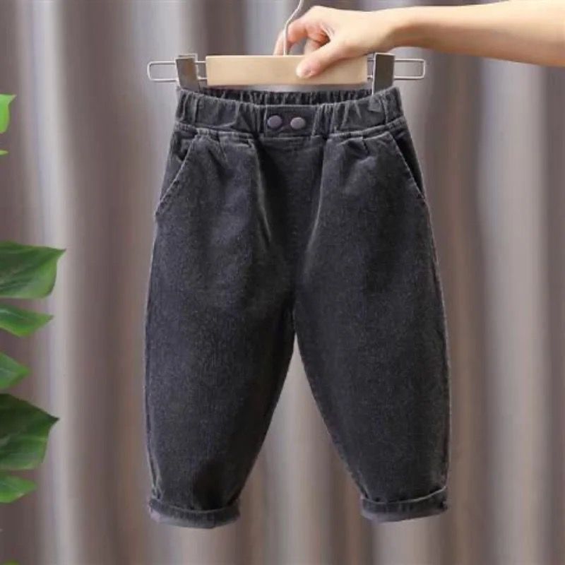 PANTALON 2 BOTONES NEGRO