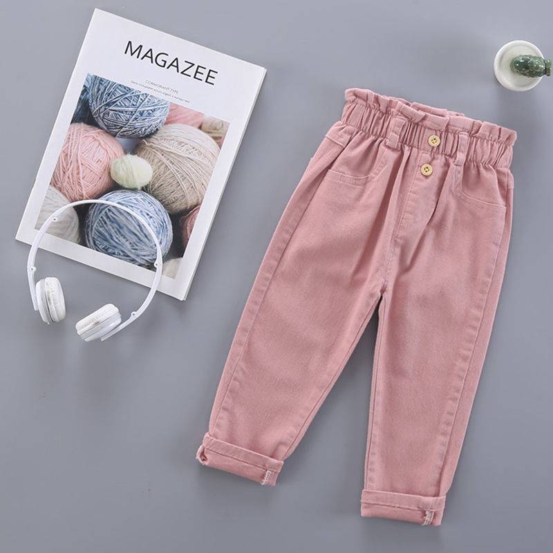 PANTALON 2 BOTONES ROSADO