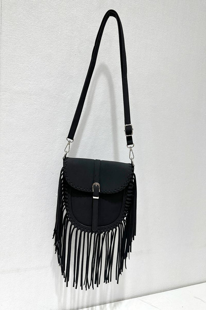 Bolso Fringe Fantasy Negro Ref. R028