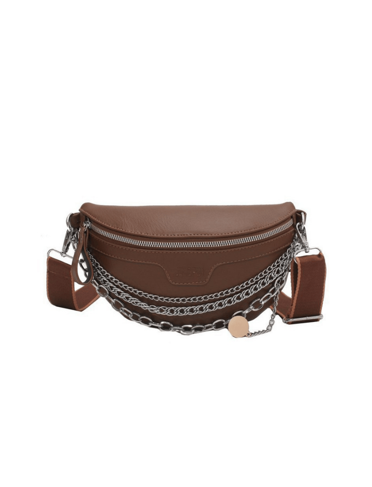 Riñonera De Cadenas Café Ref. R138