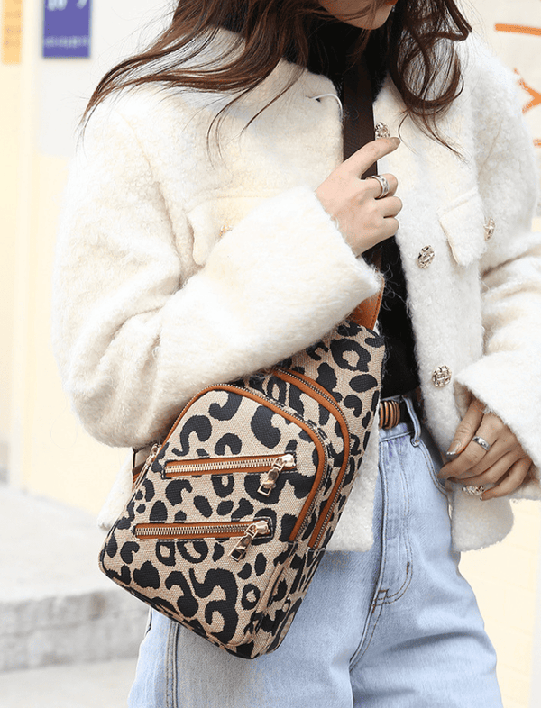 Riñonera Wild Print Khaki Ref. R242