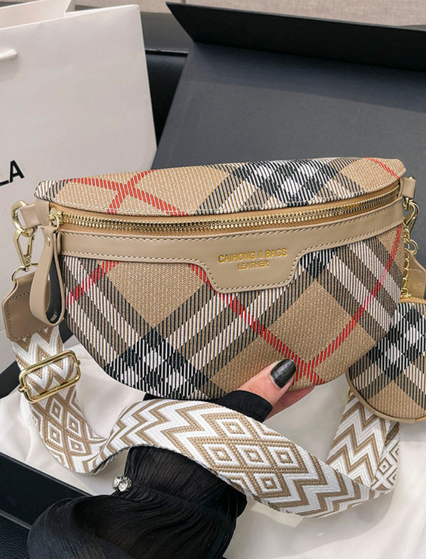 Riñonera Tipo Escoces Khaki Ref. R283