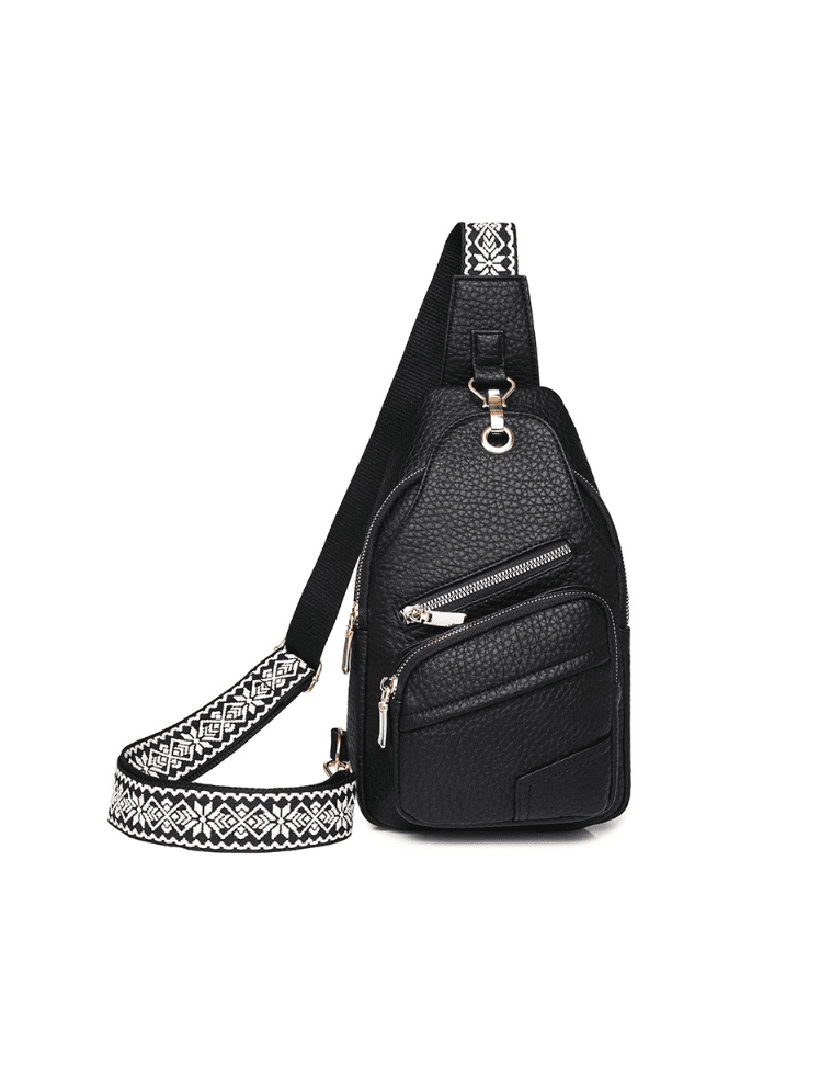 Riñonera Street Cross Negro Ref. R289