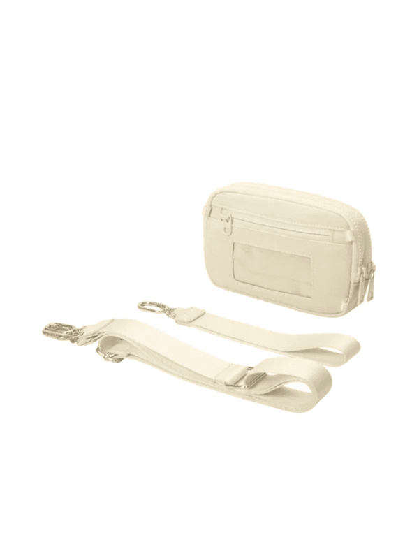 Riñonera Minimalista Crema Ref. R299
