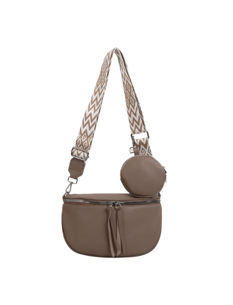 Riñonera Boho Sling Bag Café Ref. R319