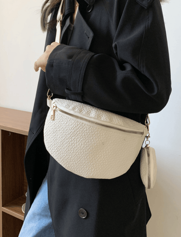 Riñonera Twin Pocket Belt Bag Blanca Ref. R315