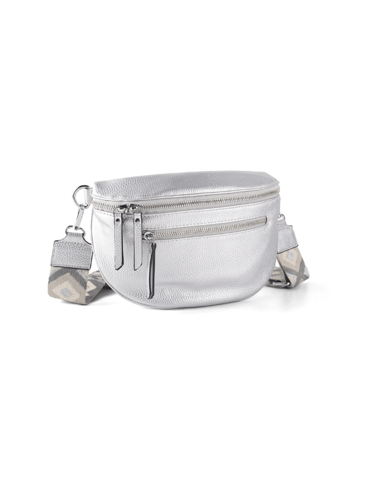 Riñonera BeltMini Plateada Ref. R326