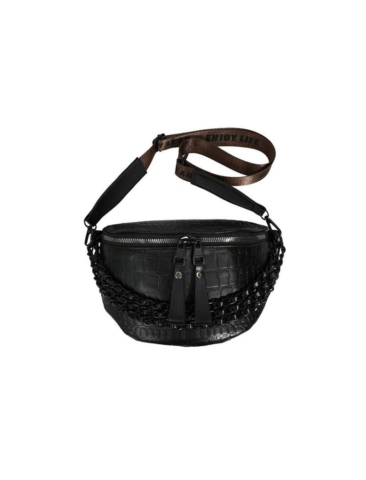 Riñonera Chic Allure Negro Ref. R330