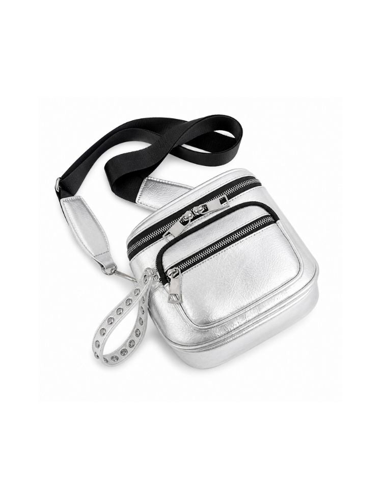 Riñonera Midnight Flair Plateado Ref. R336