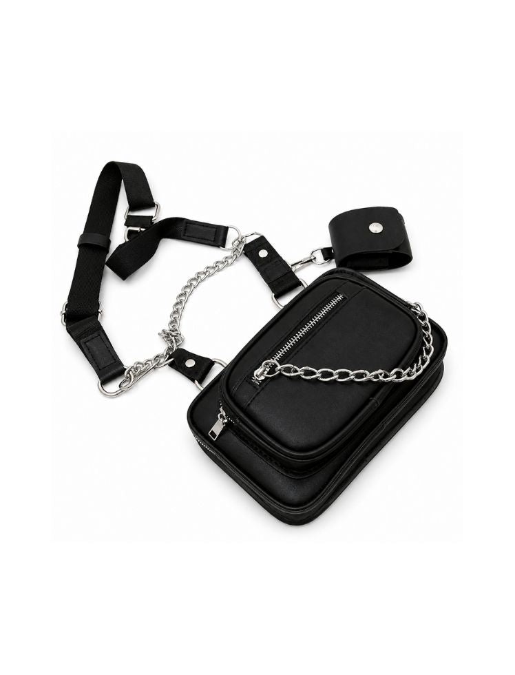 Bolso Midnight Chain Negro Ref. R341