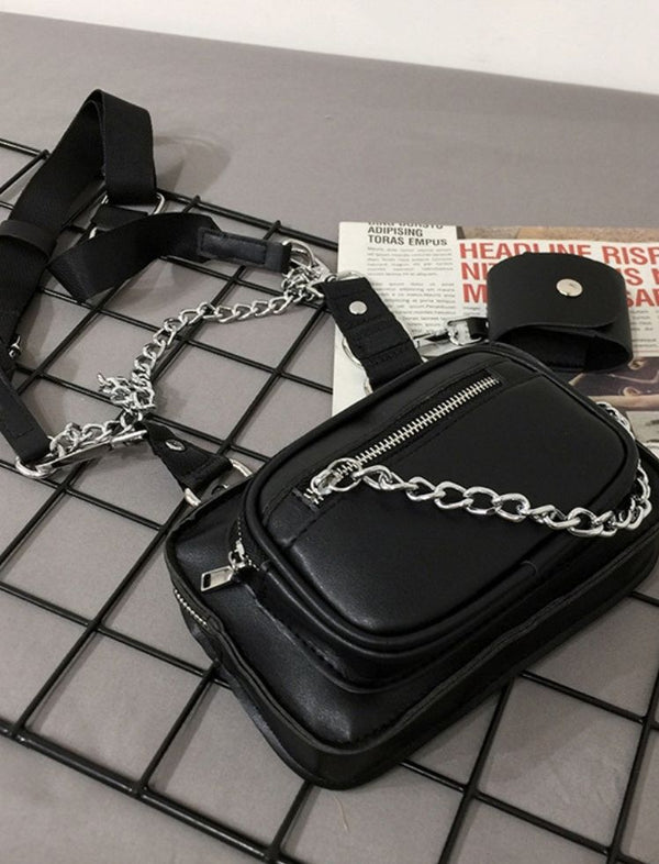 Bolso Midnight Chain Negro Ref. R341
