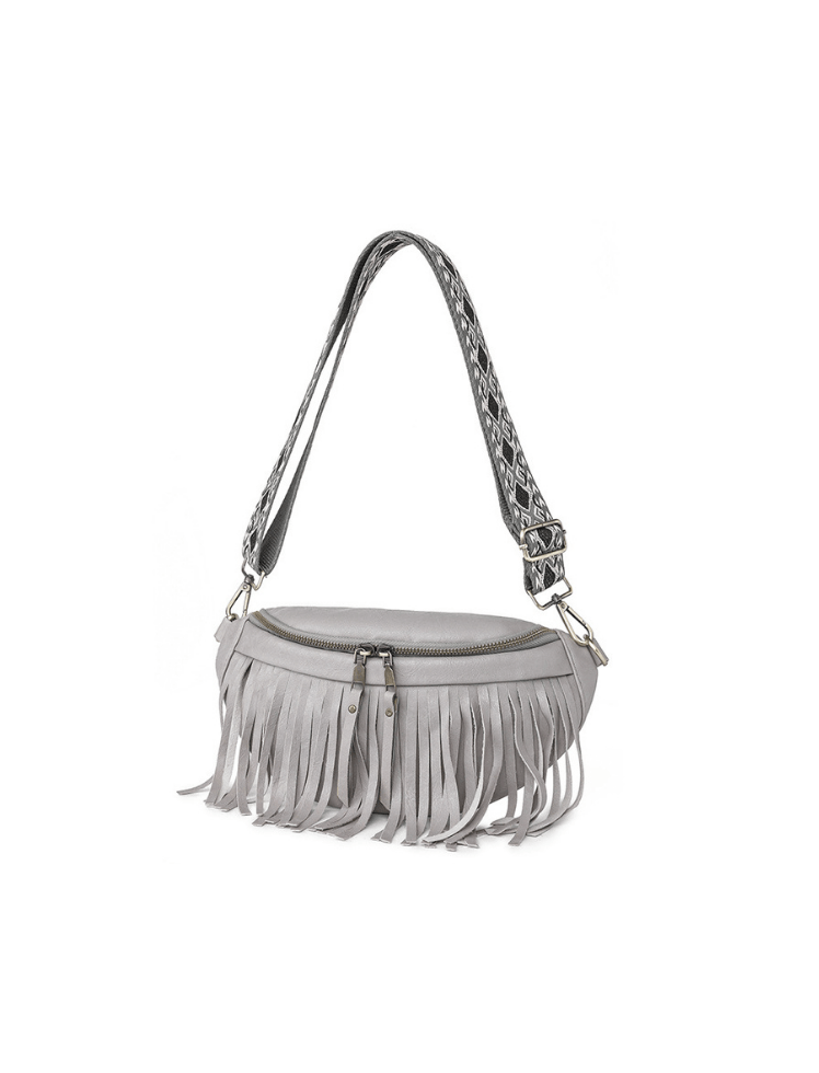 Riñonera Fringe Whisper Gris Ref. R344