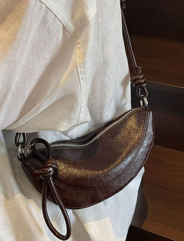Bolso Crescent Allure Café Oscuro Ref. R346