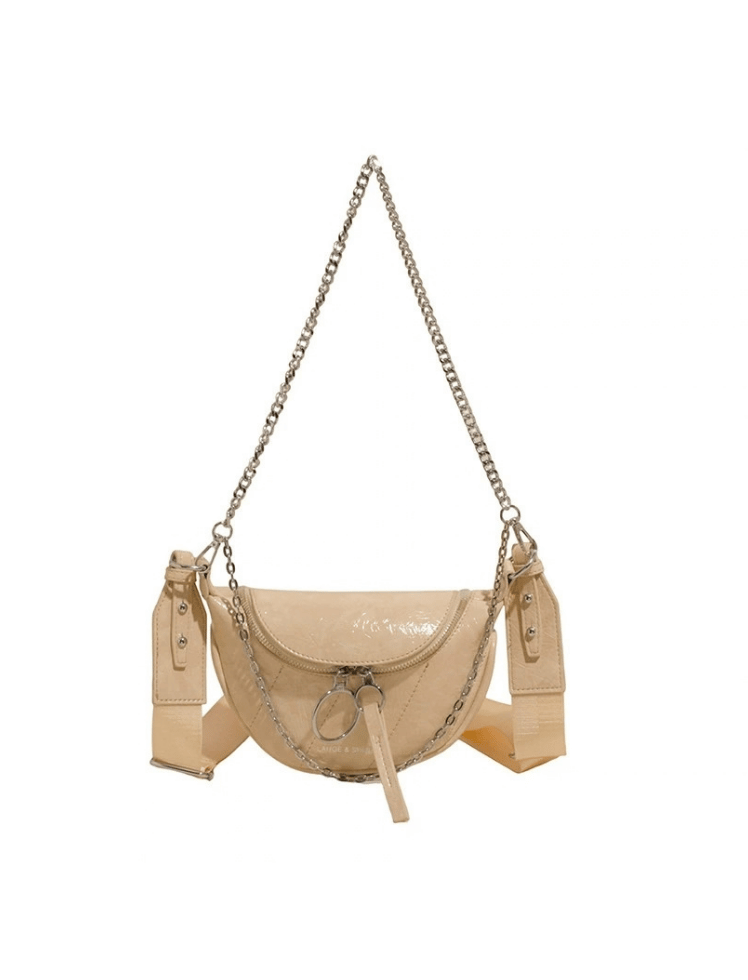 Riñonera Chain Moon Amarilla Ref. R347