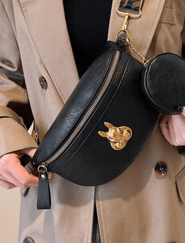 Riñonera Belt Charm Negro Ref. R919