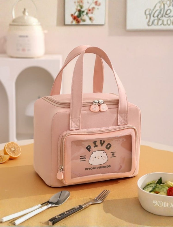 Lonchera Pastel Whisper Salmón Ref. RH2483-1
