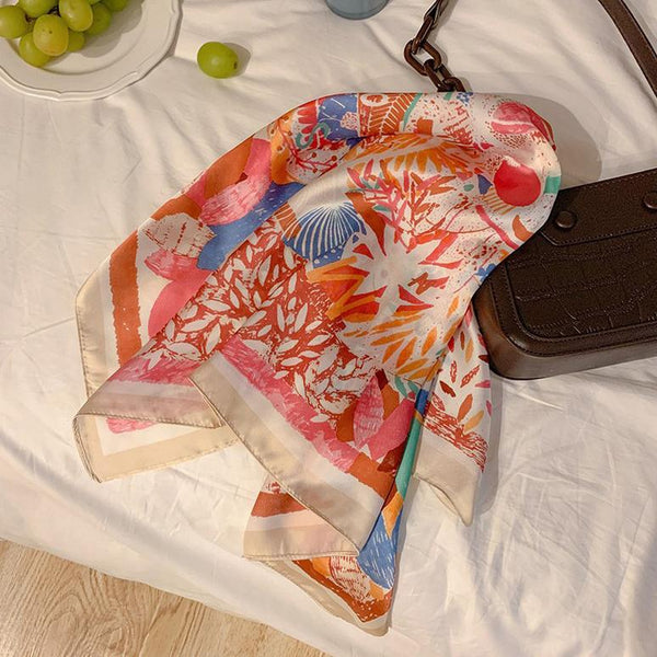 Pañoleta Floral Reverie Multicolor Ref. SC4