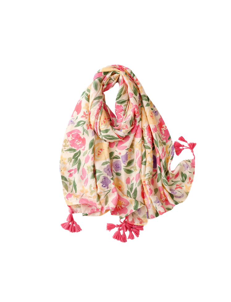 Pañoleta Floria Rosada Ref. SC-1