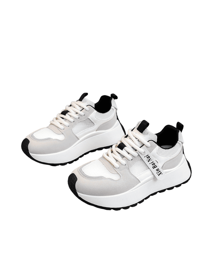 Tenis Urbanos Blancos/Negro Ref. SH-103