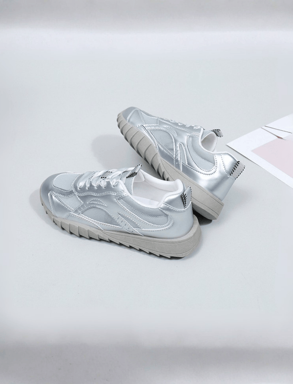 Tenis Silver Motion Plateado Ref. SH-108