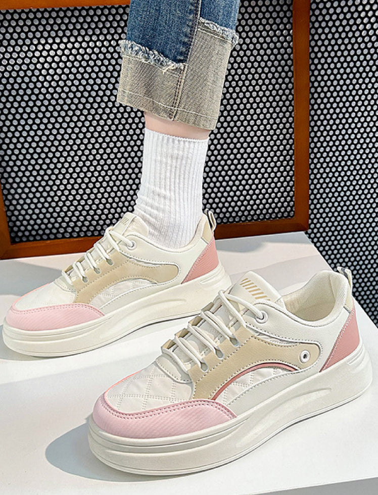 Tenis Modernos Blanco/Rosado Ref. T114