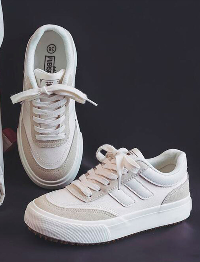 Tenis Modernos Crema Ref. SH-26