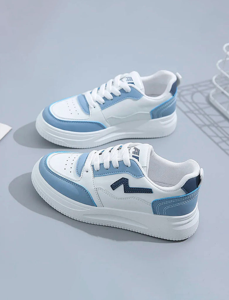 Tenis Modernos Blanco/Azul Ref. SH-55