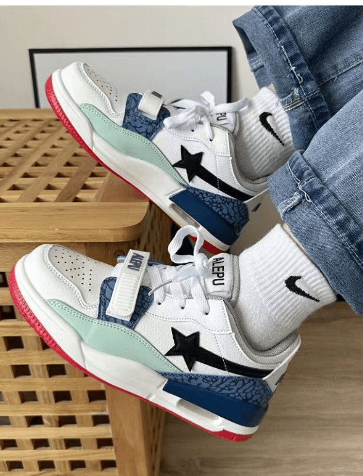 Tenis Galaxy Court Sneakers Azul Ref. SH-71