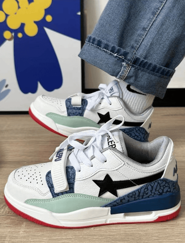 Tenis Galaxy Court Sneakers Azul Ref. SH-71