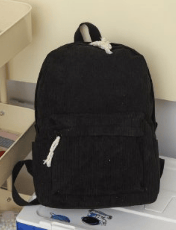 Morral Corduroy Negro Ref. TD