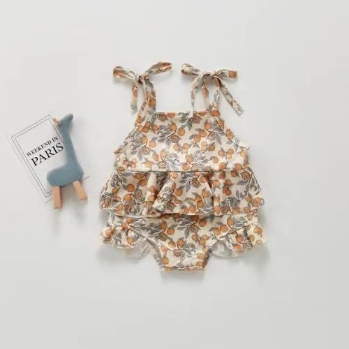 VESTIDO DE BANO NARANJA