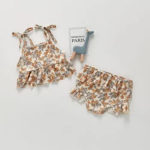VESTIDO DE BANO NARANJA