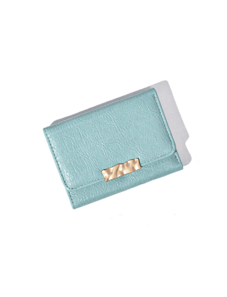 Billetera Onyx Fold Wallet Azul Ref. W044