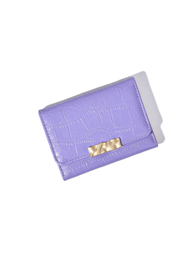 Billetera Onyx Fold Wallet Morado Ref. W044