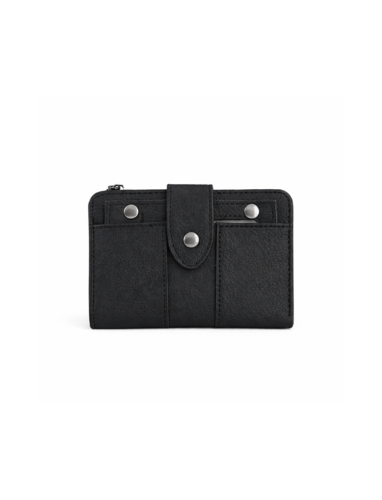 Billetera Midnight Aura Negro Ref. W056