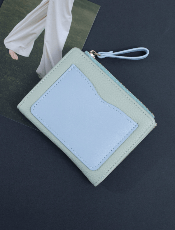 Billetera Duo Chic Verde Ref. W076