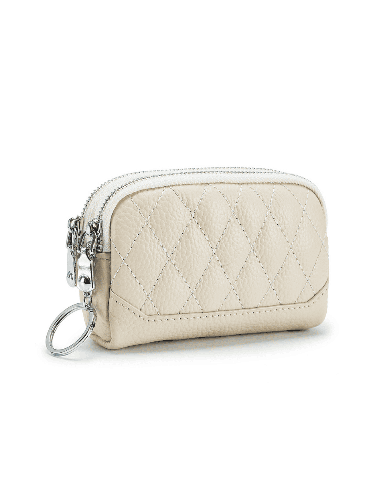 Billetera Minimalista Crema Ref. W092