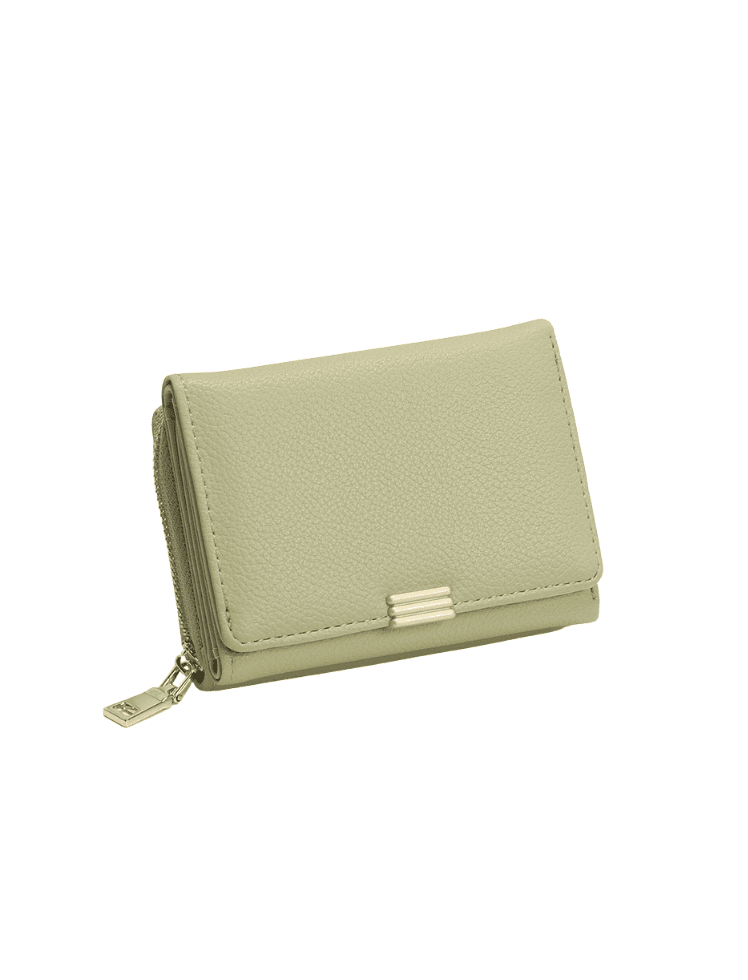 Billetera Compacta Verde Ref. W126