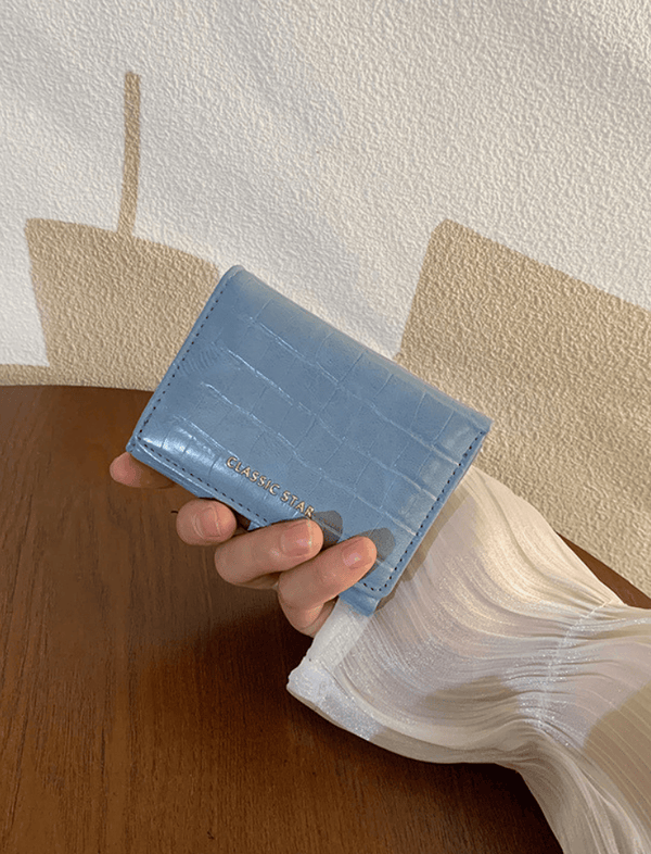 Billetera ClassicStar Azul Ref. W133